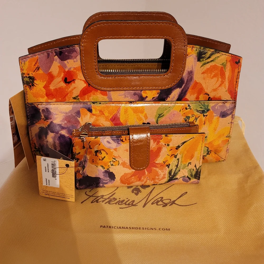 Patricia Nash Purse and wallet - Picture 1 of 7